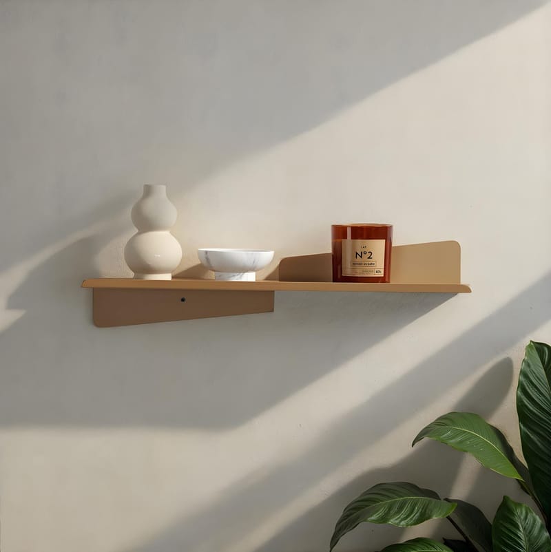 Jorricon vegghylle 60 cm - Taupe - Oppbevaring - Hyller - Vegghylle