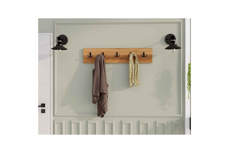 Kresto Veggbrett 80x80 cm - Valnøtt - Hus & oppussing - Bygg - Gulv, vegg & tak - Gulv & veggkledning - Veggplater