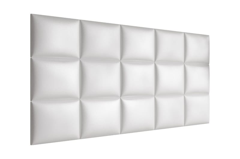Lornel Stoppet Veggpanel 40x30 cm, Hvit