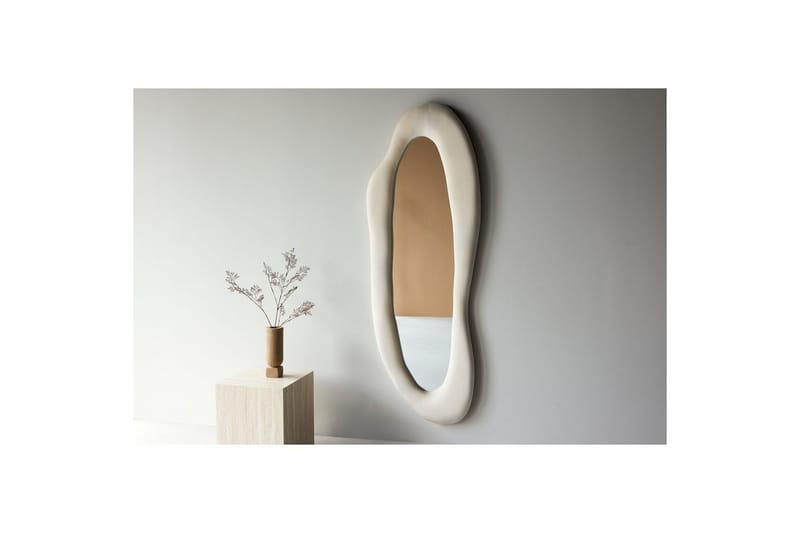 Louiseville Glasspanel - Beige - Innredning - Speil - Veggspeil
