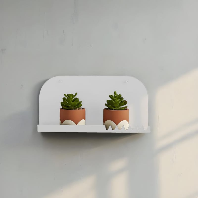 Serion vegghylle 31 cm - Hvit - Oppbevaring - Hyller - Vegghylle