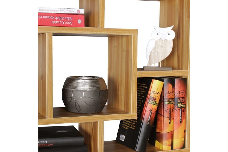 Vegghylle Wohnling PAOLA melaminbelagt MDF, oppbevaringshylle, veggmontert, moderne stil Bøk - Bøk - Oppbevaring - Hyller - Vegghylle