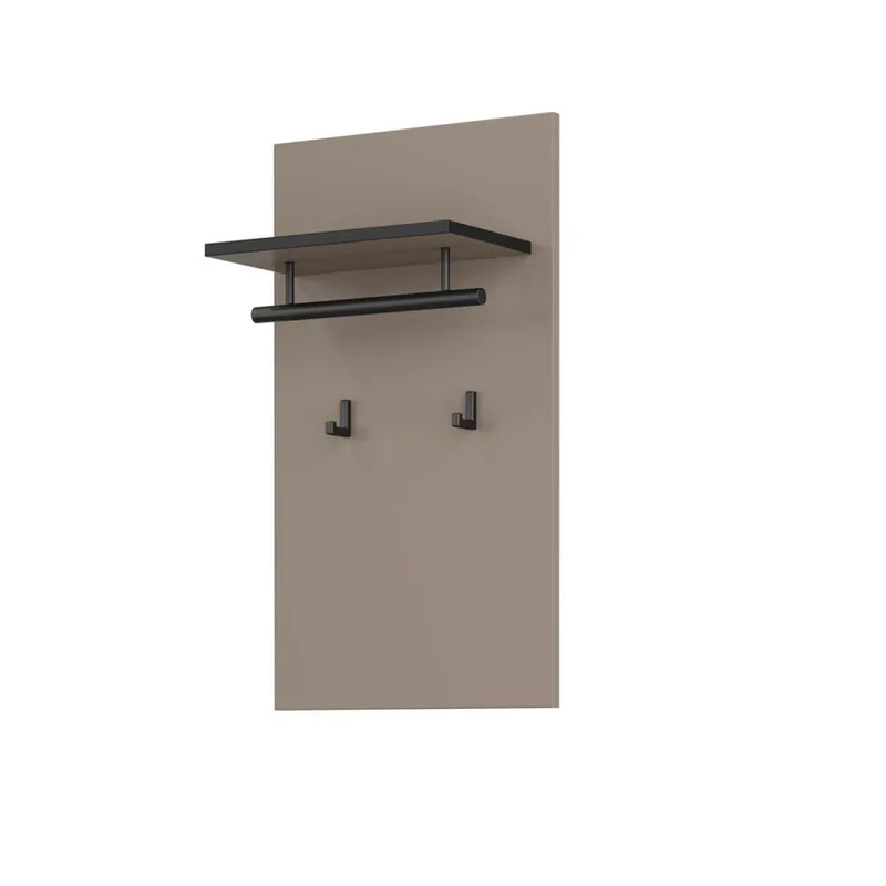 Veggpanel Kryss med kroker, Kongo