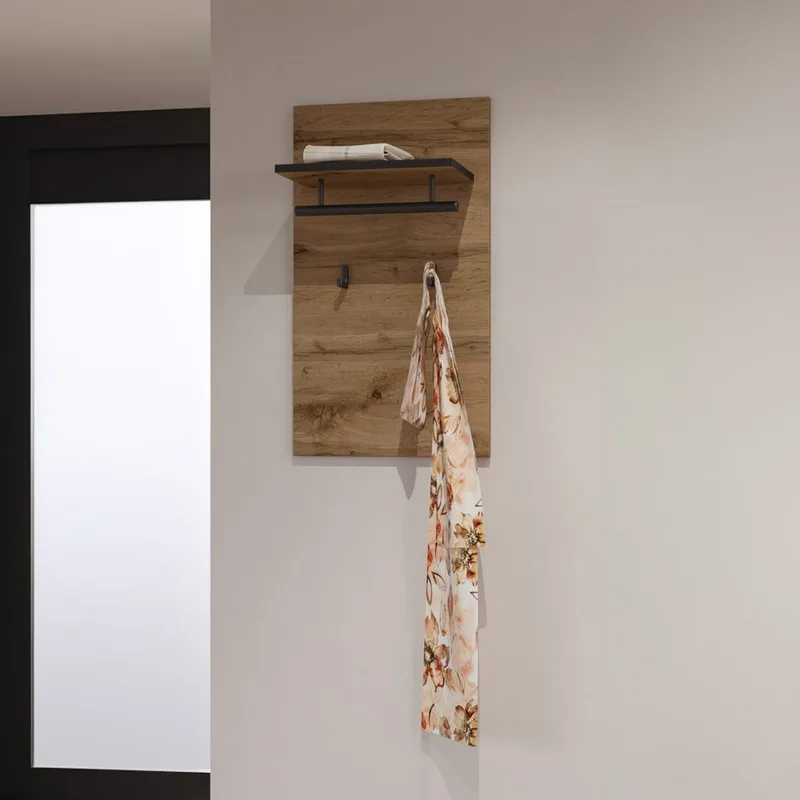 Veggpanel Kryss med kroker - Wotan eik - Hus & oppussing - Bygg - Gulv, vegg & tak - Gulv & veggkledning - Veggplater