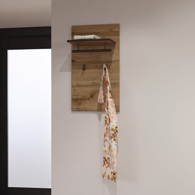 Veggpanel Kryss med kroker - Wotan eik - Hus & oppussing - Bygg - Gulv, vegg & tak - Gulv & veggkledning - Veggplater