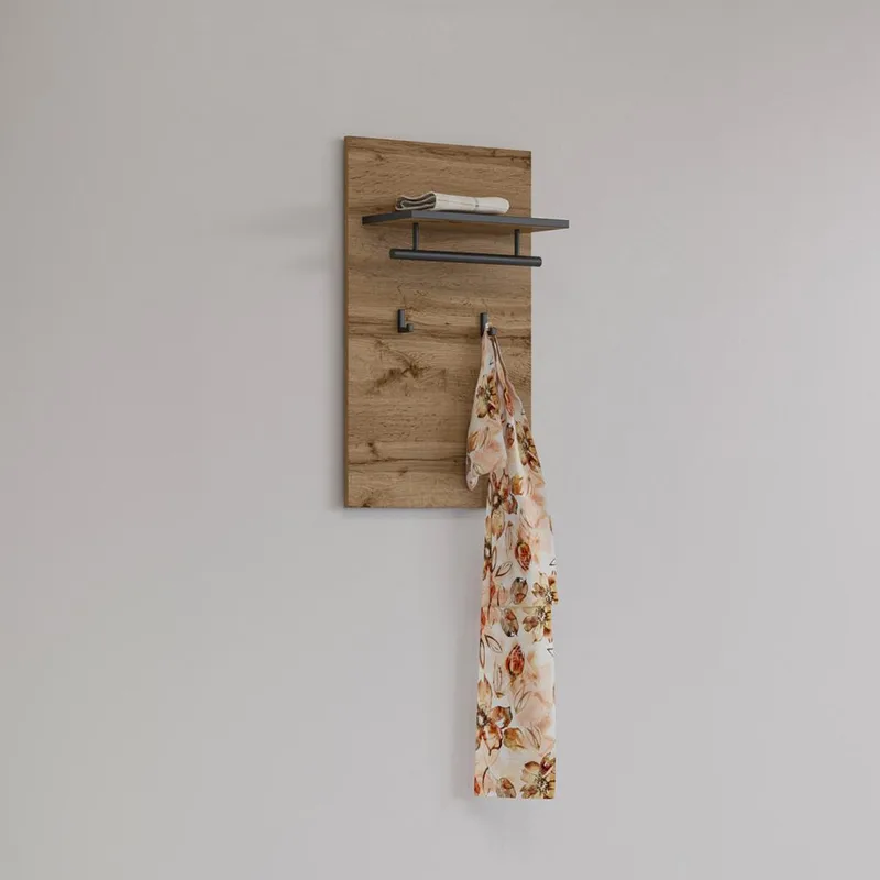 Veggpanel Kryss med kroker - Wotan eik - Hus & oppussing - Bygg - Gulv, vegg & tak - Gulv & veggkledning - Veggplater