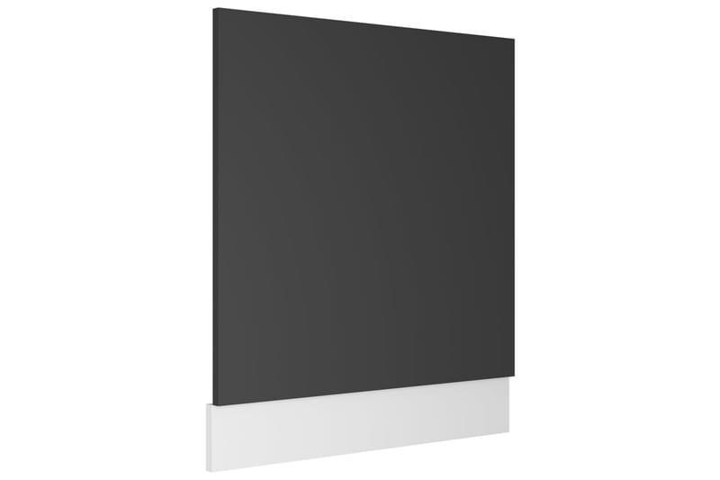 Oppvaskmaskinspanel grå 59,5x3x67 cm sponplate - Grå - Innvendig panel - Veggpanel & panelplate
