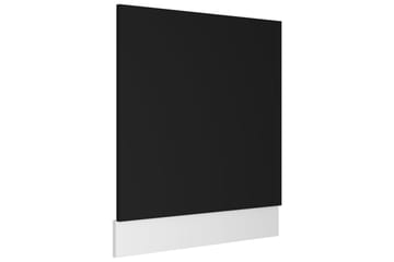 Oppvaskmaskinspanel svart 59,5x3x67 cm sponplate - Svart - Hus & oppussing - Bygg - Gulv, vegg & tak - Gulv & veggkledning - Veggpanel & panelplate
