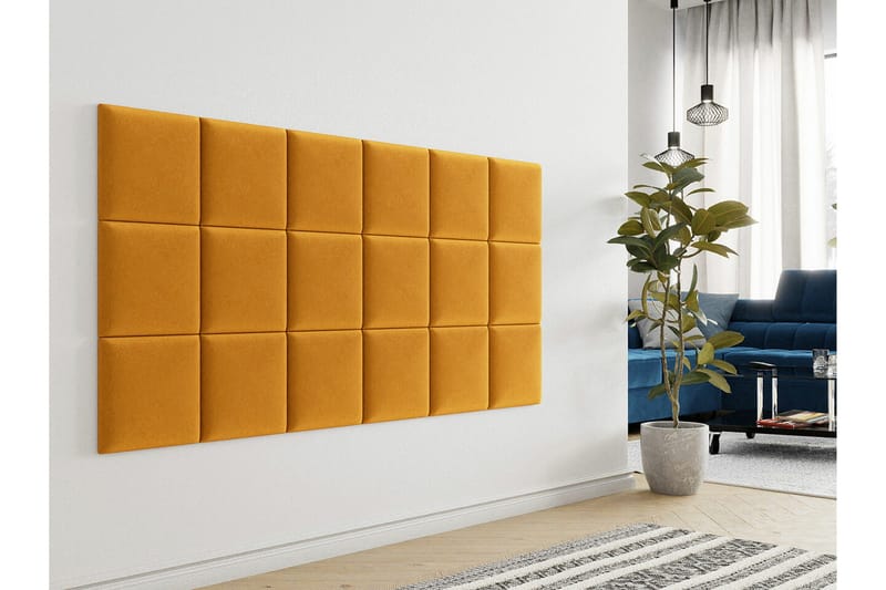 Zaratuz Väggpanel 30x30 cm Dark yellow - Hus & oppussing - Bygg - Gulv, vegg & tak - Gulv & veggkledning - Veggpanel & panelplate