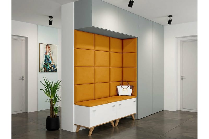 Zaratuz Väggpanel 30x40 cm Dark yellow - Hus & oppussing - Bygg - Gulv, vegg & tak - Gulv & veggkledning - Veggpanel & panelplate