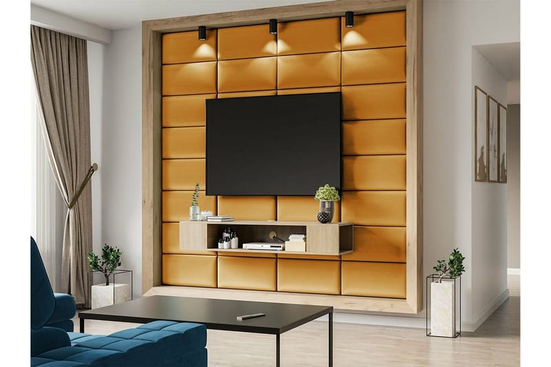 Zaratuz Väggpanel 30x60 cm Dark yellow - Hus & oppussing - Bygg - Gulv, vegg & tak - Gulv & veggkledning - Veggpanel & panelplate