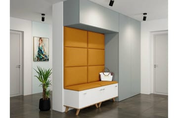 Zaratuz Väggpanel 40x70 cm Yellow - Hus & oppussing - Bygg - Gulv, vegg & tak - Gulv & veggkledning - Veggpanel & panelplate