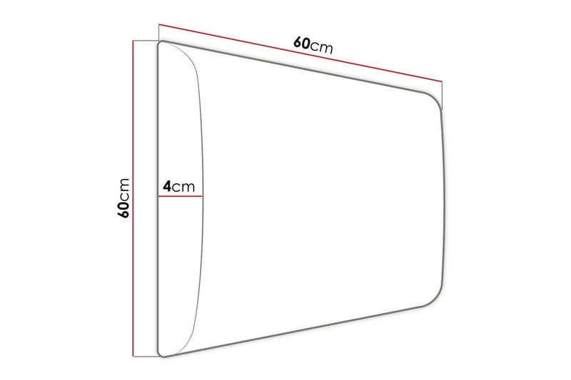 Zaratuz Väggpanel 60x60 cm Dark yellow - Hus & oppussing - Bygg - Gulv, vegg & tak - Gulv & veggkledning - Veggpanel & panelplate