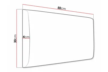 Zaratuz Veggpanel 30x50 cm - Mørkebrun - Hus & oppussing - Bygg - Gulv, vegg & tak - Gulv & veggkledning - Veggpanel & panelplate