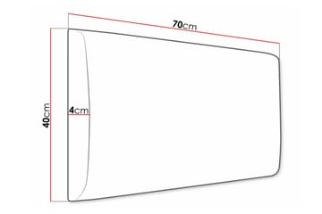 Zaratuz Veggpanel 40x70 cm - Gul - Hus & oppussing - Bygg - Gulv, vegg & tak - Gulv & veggkledning - Veggpanel & panelplate