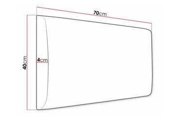 Zaratuz Veggpanel 40x70 cm - Mørkebrun - Hus & oppussing - Bygg - Gulv, vegg & tak - Gulv & veggkledning - Veggpanel & panelplate