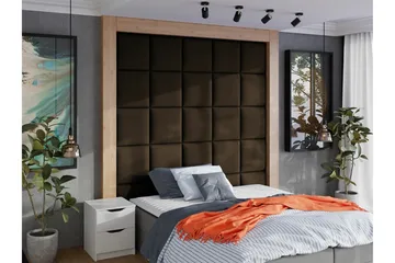 Zaratuz Veggpanel 42x42 cm - Brun - Hus & oppussing - Bygg - Gulv, vegg & tak - Gulv & veggkledning - Veggpanel & panelplate