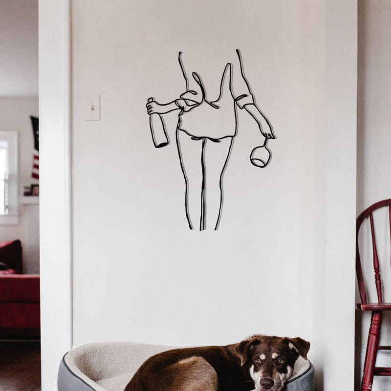 Decorative Metal Wall Accessory Wallxpert - Hus & oppussing - Bygg - Gulv, vegg & tak - Gulv & veggkledning - Veggplater