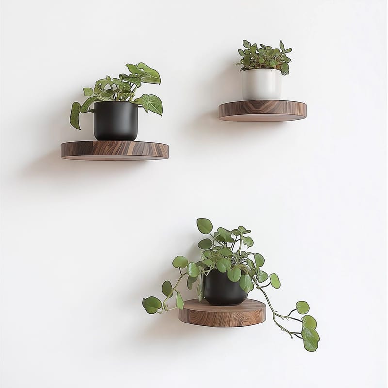 Decorative Wooden Wall Shelf Hanah Home, undefined