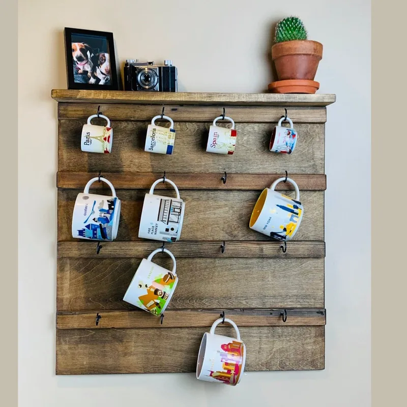 Decorative Wooden Wall Shelf Hanah Home, undefined