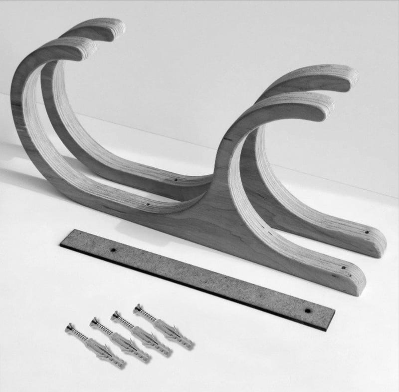Decorative Wooden Wall Shelf Hanah Home - Hus & oppussing - Bygg - Gulv, vegg & tak - Gulv & veggkledning - Veggplater