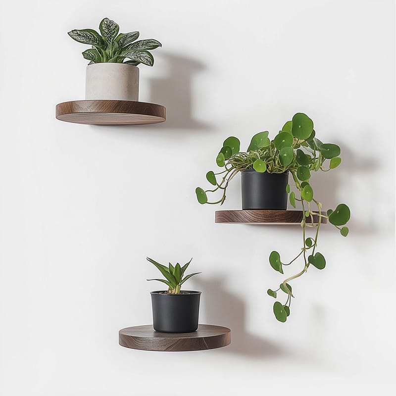 Decorative Wooden Wall Shelf Hanah Home - Hus & oppussing - Bygg - Gulv, vegg & tak - Gulv & veggkledning - Veggplater