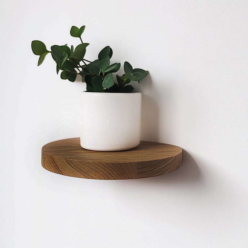 Decorative Wooden Wall Shelf Hanah Home - Hus & oppussing - Bygg - Gulv, vegg & tak - Gulv & veggkledning - Veggplater