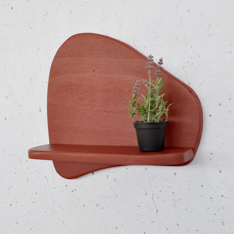 Decorative Wooden Wall Shelf Hanah Home - Hus & oppussing - Bygg - Gulv, vegg & tak - Gulv & veggkledning - Veggplater