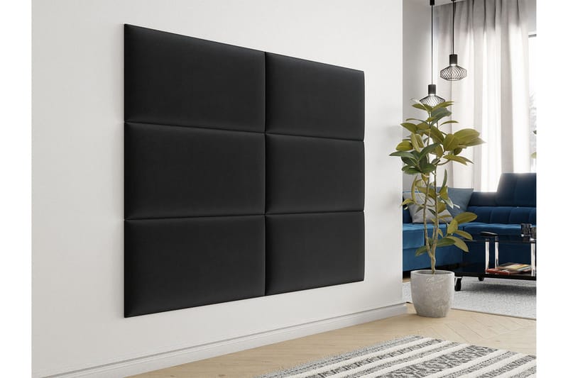 Zaratuz Veggplate Svart - Svart - Hus & oppussing - Bygg - Gulv, vegg & tak - Gulv & veggkledning - Veggplater