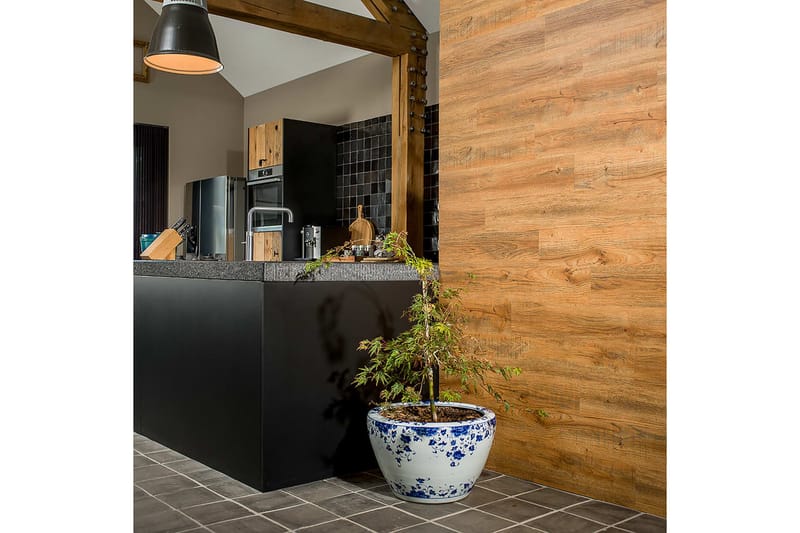 WallArt Treplanker GL-WA29 30 stk gjenvunnet eik rustbrun - Brun - Hus & oppussing - Bygg - Gulv, vegg & tak - Gulv & veggkledning - Veggplater