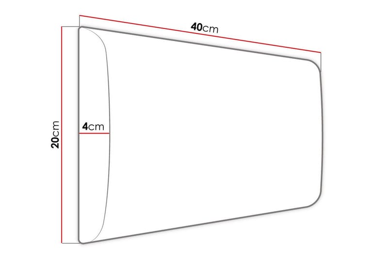 Zaratuz Veggpanel 20x40 cm - 0 - Veggpanel & panelplate