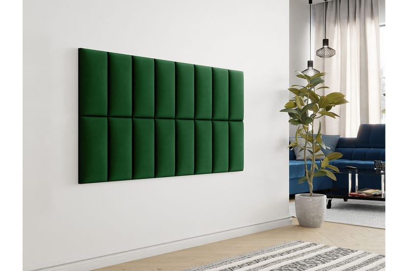 Zaratuz Veggpanel 20x40 cm - Mørkegrønn - Veggpanel & panelplate