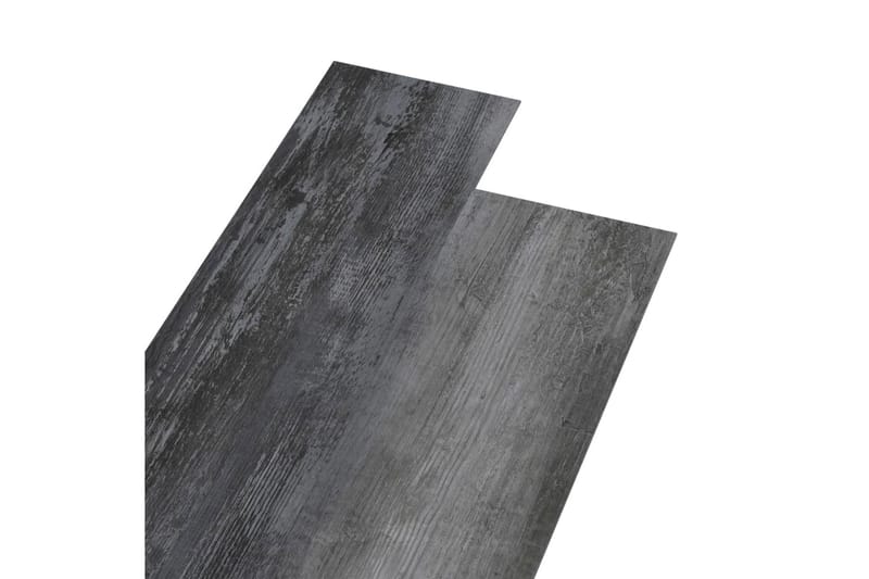 PVC gulvplanker 4,46 m² 3 mm blank grå - Treheller & trefliser balkong - Vinylgulv & plastgulv - Gulvplater & plastplater
