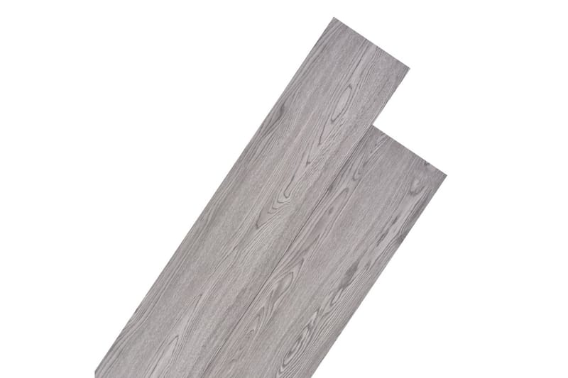 PVC gulvplanker 4,46 m² 3 mm mørkegrå - Treheller & trefliser balkong - Vinylgulv & plastgulv - Gulvplater & plastplater