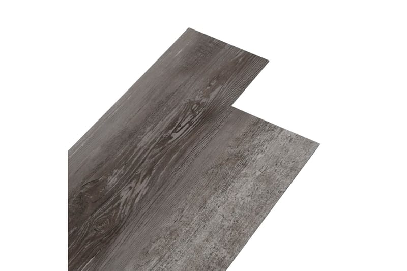 PVC gulvplanker 4,46 m² 3 mm stripet tre - Treheller & trefliser balkong - Vinylgulv & plastgulv - Gulvplater & plastplater