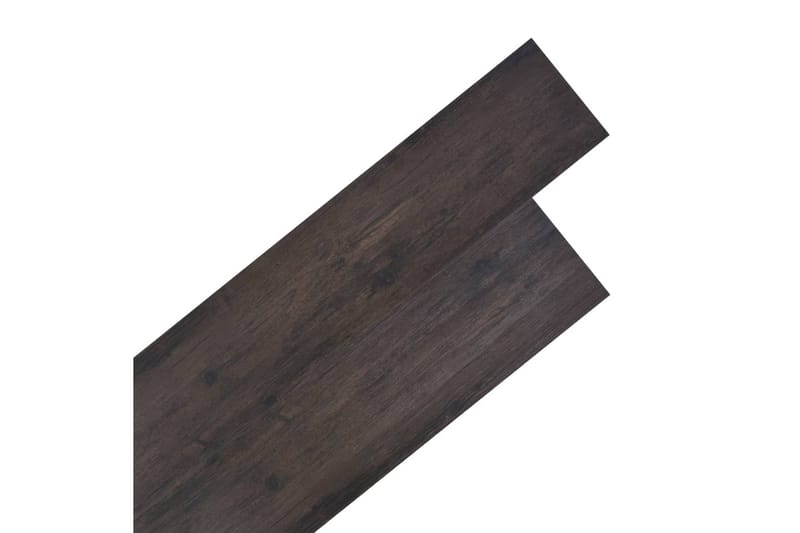 PVC gulvplanker 5,26 m² 2 mm mørkegrå eik - Treheller & trefliser balkong - Vinylgulv & plastgulv - Gulvplater & plastplater