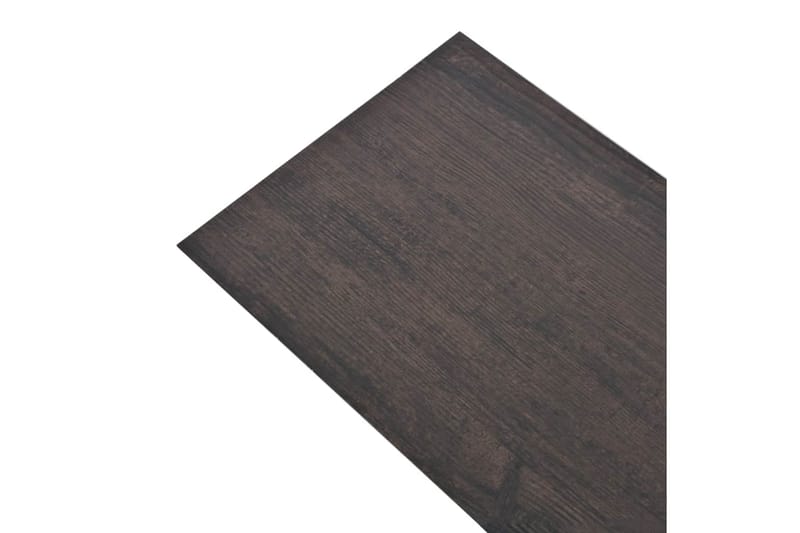 PVC gulvplanker 5,26 m² 2 mm mørkegrå eik - Treheller & trefliser balkong - Vinylgulv & plastgulv - Gulvplater & plastplater
