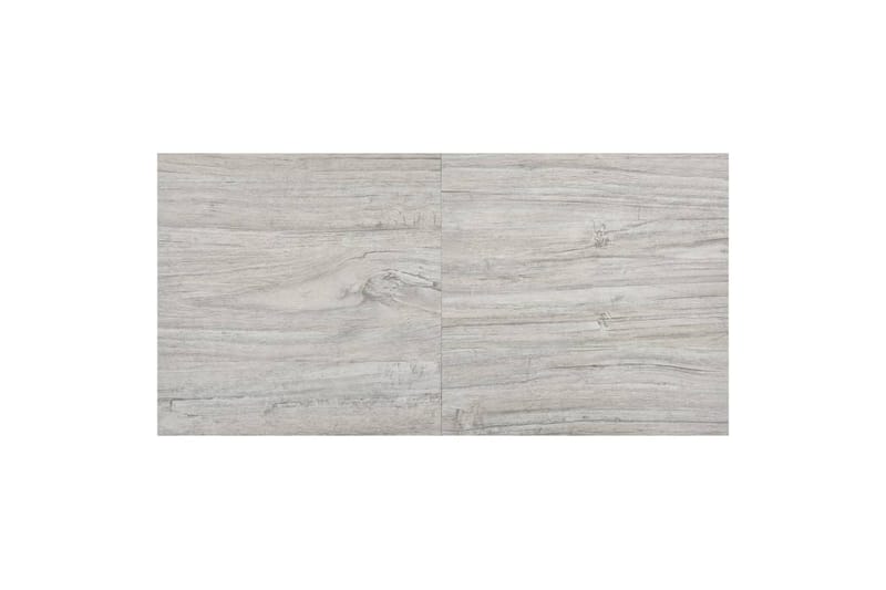 Selvklebende gulvplanker 20 stk PVC 1,86 m² lysegrå - Grå - Hus & oppussing - Bygg - Gulv, vegg & tak - Gulv - Vinylgulv & plastgulv