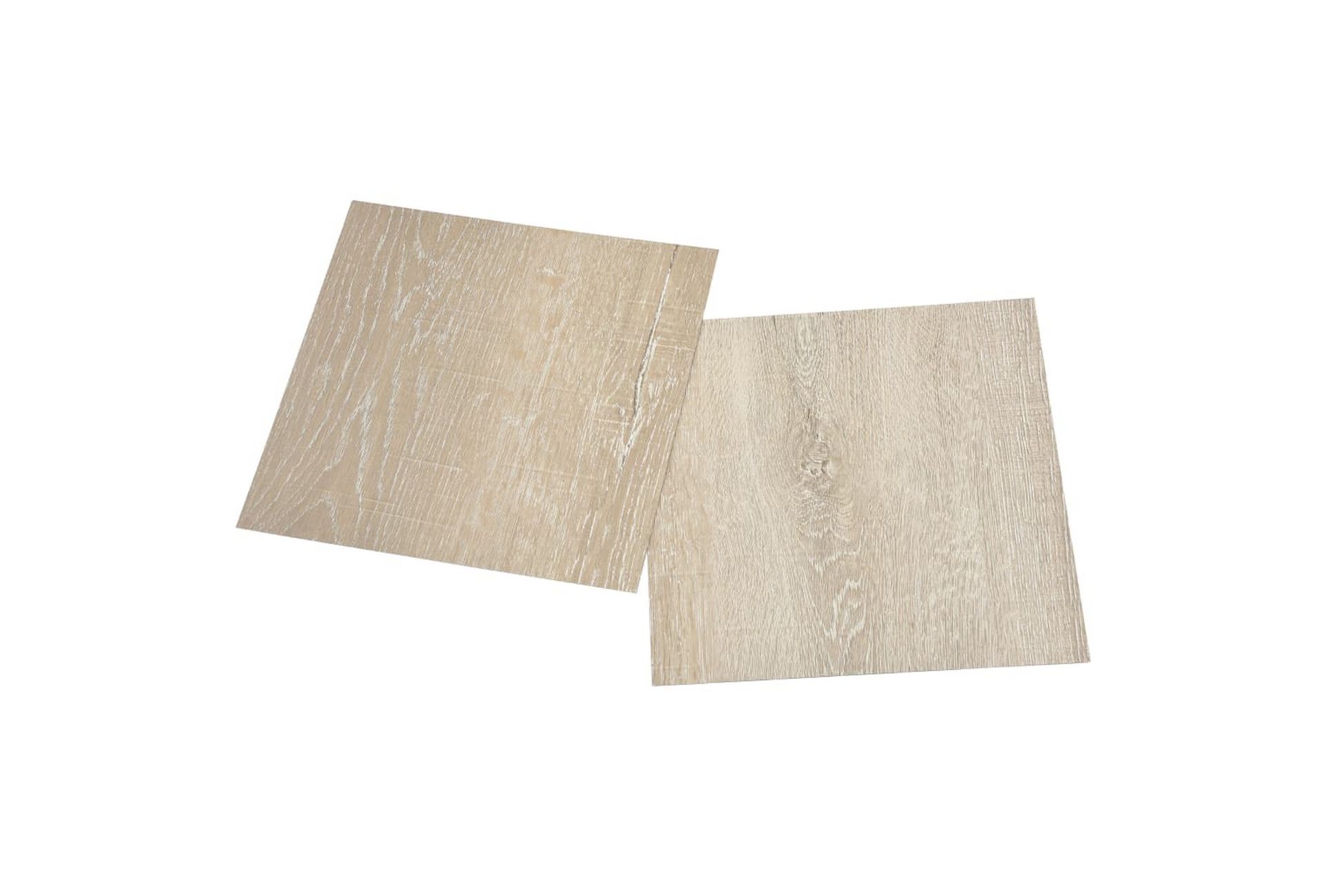 Selvklebende gulvplanker 20 stk PVC 1,86 m² beige - Beige - Hus & oppussing - Bygg - Gulv, vegg & tak - Gulv - Vinylgulv & plastgulv