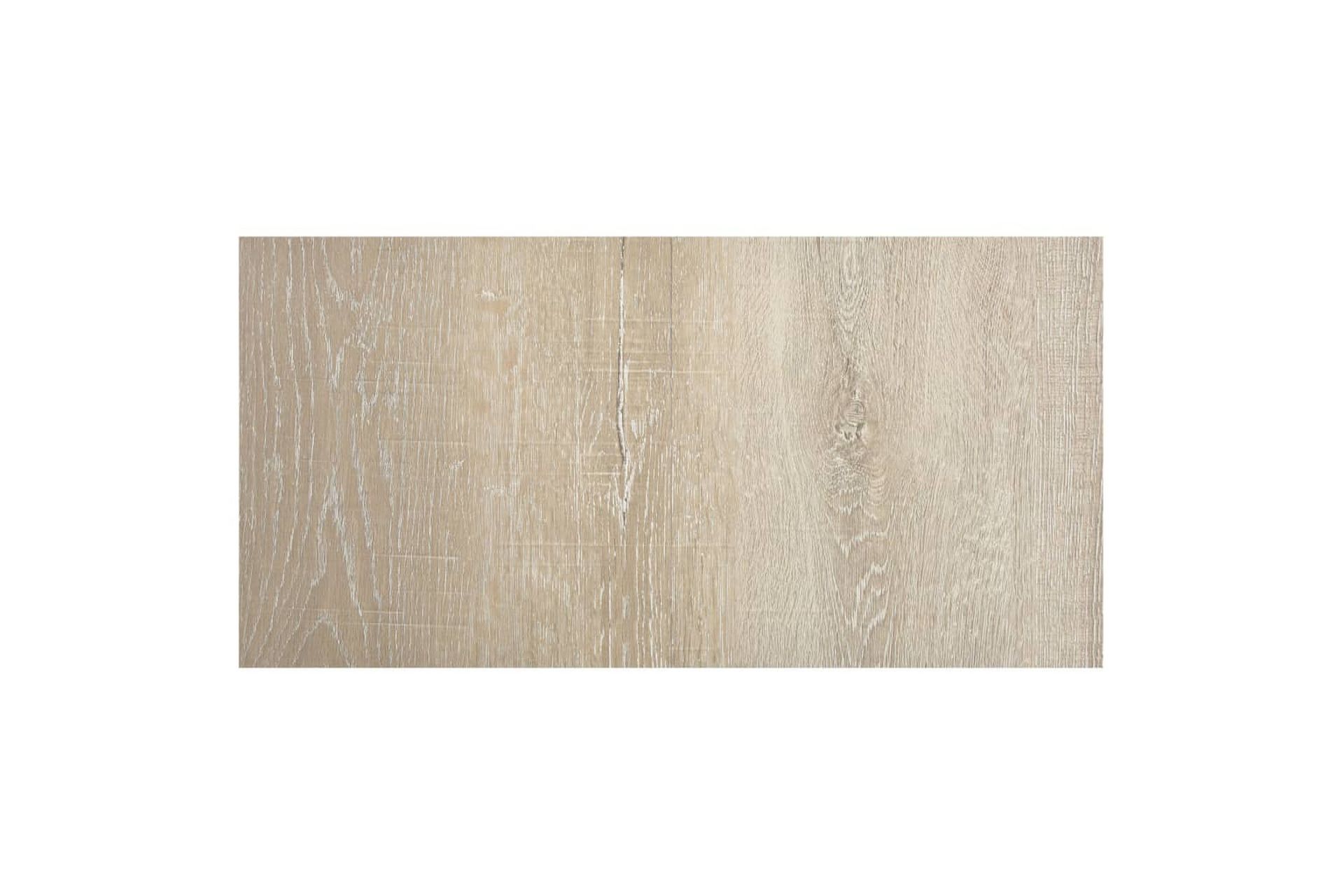 Selvklebende gulvplanker 20 stk PVC 1,86 m² beige - Beige - Hus & oppussing - Bygg - Gulv, vegg & tak - Gulv - Vinylgulv & plastgulv