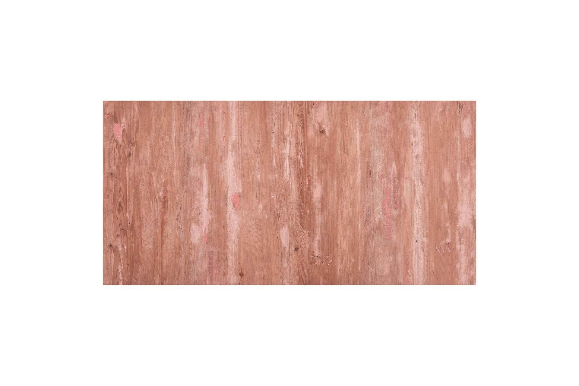 Selvklebende gulvplanker 20 stk PVC 1,86 m² rød - Rød - Hus & oppussing - Bygg - Gulv, vegg & tak - Gulv - Vinylgulv & plastgulv