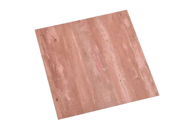 Selvklebende gulvplanker 20 stk PVC 1,86 m² rød - Rød - Treheller & trefliser balkong - Vinylgulv & plastgulv - Gulvplater & plastplater