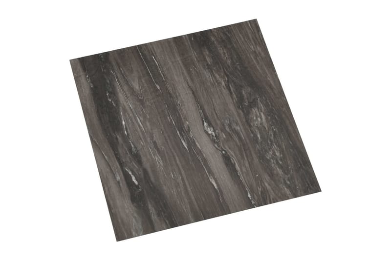 Selvklebende gulvplanker 20 stk PVC 1,86 m² mørkegrå - Grå - Treheller & trefliser balkong - Vinylgulv & plastgulv - Gulvplater & plastplater