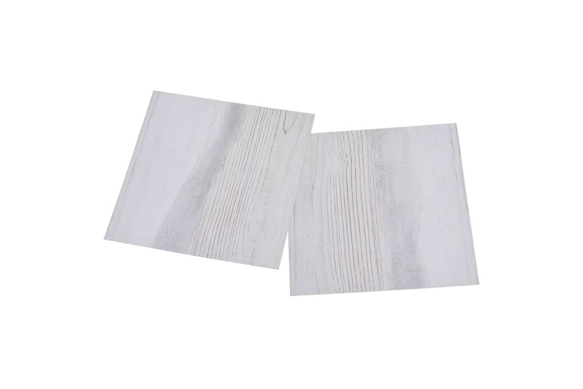 Selvklebende gulvplanker 20 stk PVC 1,86 m² lysegrå - Grå - Hus & oppussing - Bygg - Gulv, vegg & tak - Gulv - Vinylgulv & plastgulv