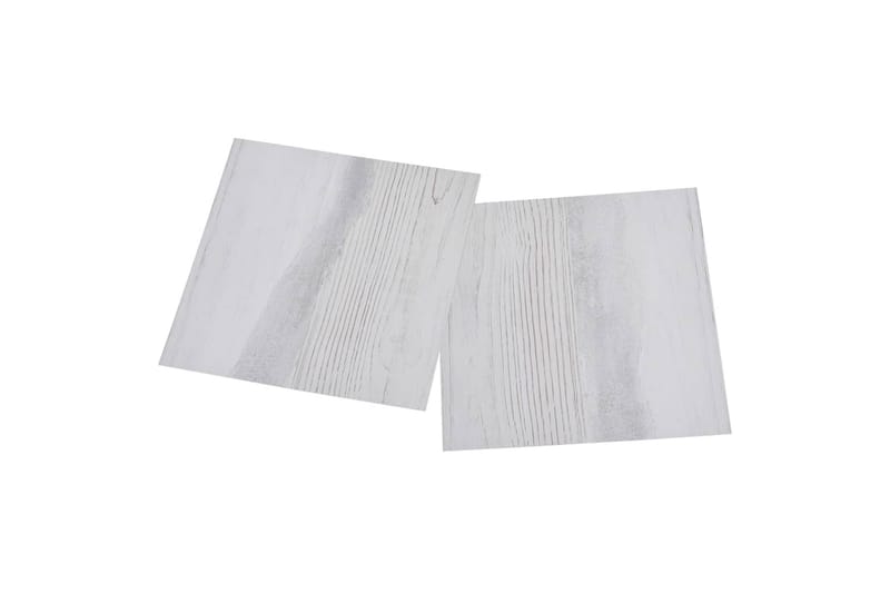 Selvklebende gulvplanker 20 stk PVC 1,86 m² lysegrå - Grå - Hus & oppussing - Bygg - Gulv, vegg & tak - Gulv - Vinylgulv & plastgulv