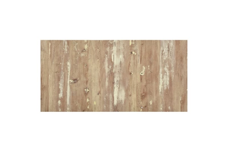 Selvklebende gulvplanker 20 stk PVC 1,86 m² brun - Brun - Hus & oppussing - Bygg - Gulv, vegg & tak - Gulv - Vinylgulv & plastgulv