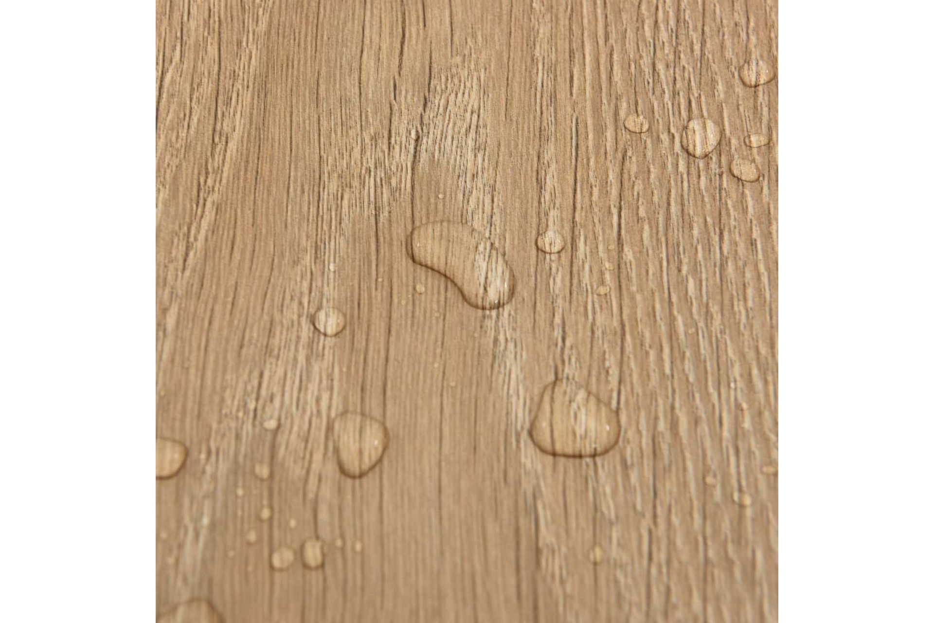Selvklebende gulvplanker 20 stk PVC 1,86 m² brun - Brun - Hus & oppussing - Bygg - Gulv, vegg & tak - Gulv - Vinylgulv & plastgulv