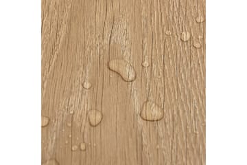Selvklebende gulvplanker 20 stk PVC 1,86 m² brun - Brun - Hus & oppussing - Bygg - Gulv, vegg & tak - Gulv - Vinylgulv & plastgulv