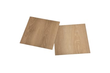 Selvklebende gulvplanker 20 stk PVC 1,86 m² brun - Brun - Hus & oppussing - Bygg - Gulv, vegg & tak - Gulv - Vinylgulv & plastgulv