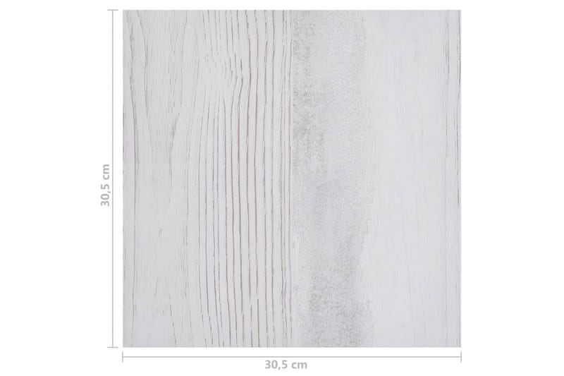 Selvklebende gulvplanker 20 stk PVC 1,86 m² lysegrå - Grå - Hus & oppussing - Bygg - Gulv, vegg & tak - Gulv - Vinylgulv & plastgulv